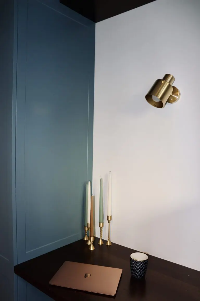 mosiężny świecznik